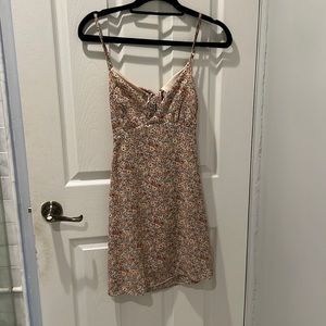 Blush BJ floral mini dress